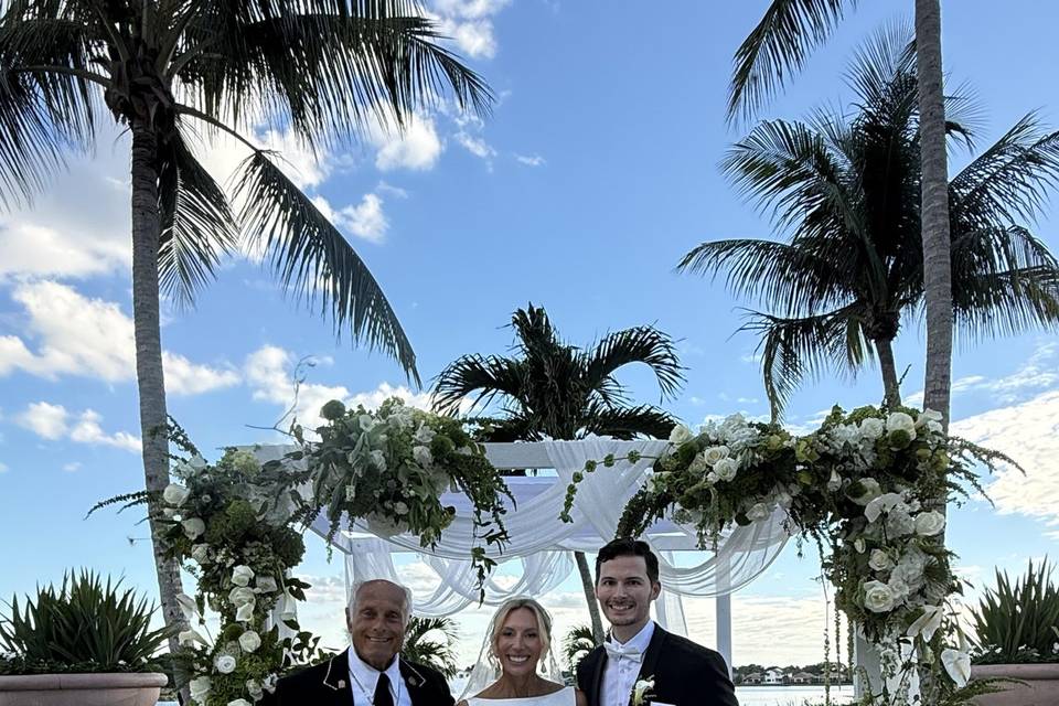 Wedding with Rabbi Frank