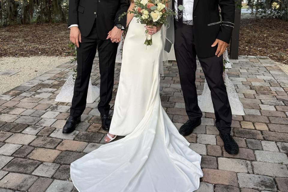 Wedding with Rabbi Frank