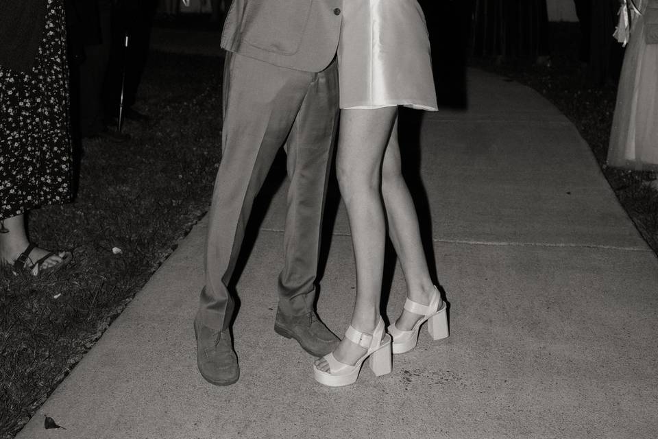 The happy couple