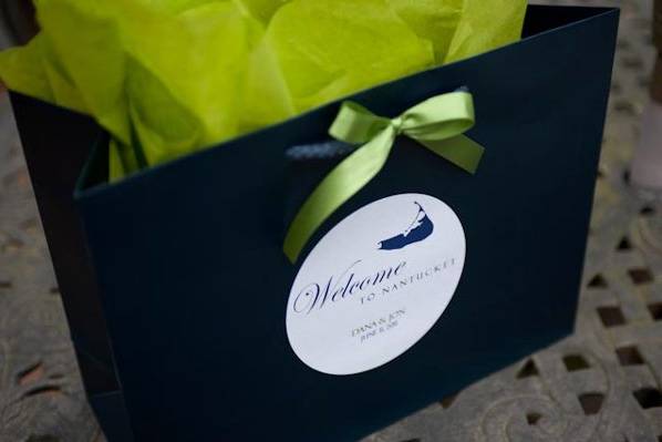Welcome bag for guests