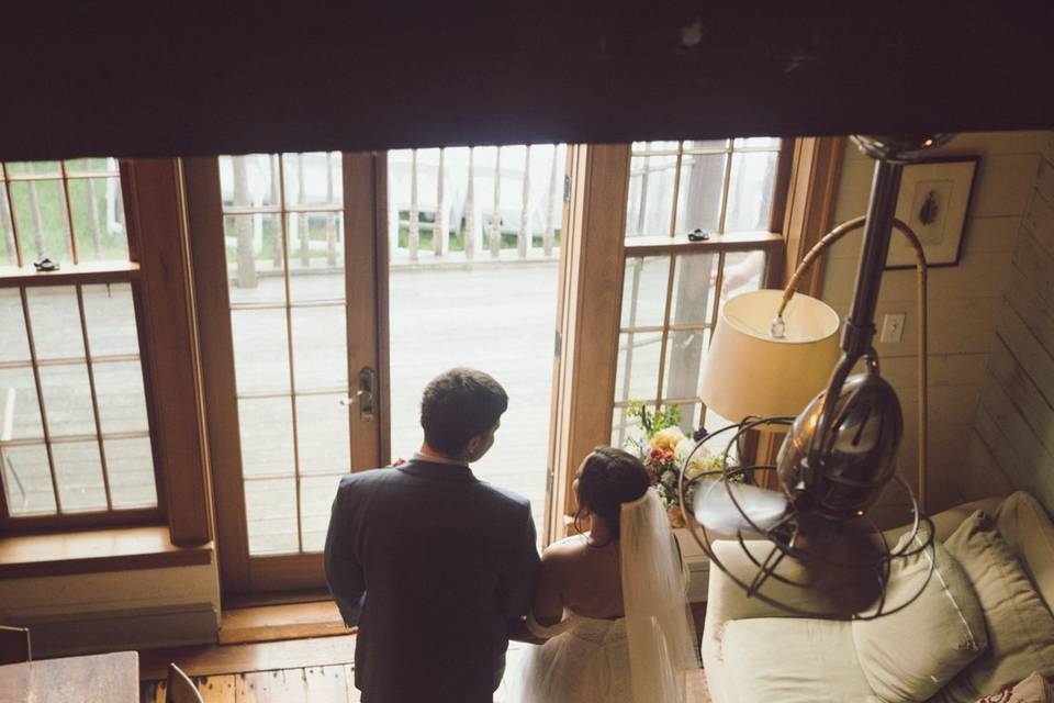 Wedding-day portrait