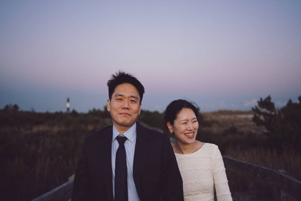 Blue Hour Couple