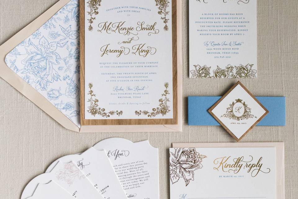 Double layer invitations