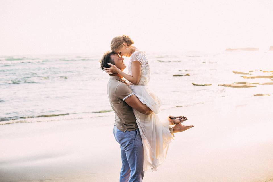 Wedding ceremony on the beach