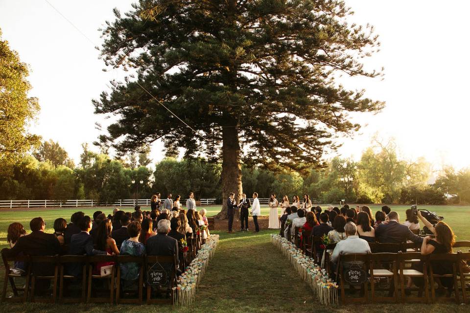 Gay wedding Allen&Nic, LA, CA