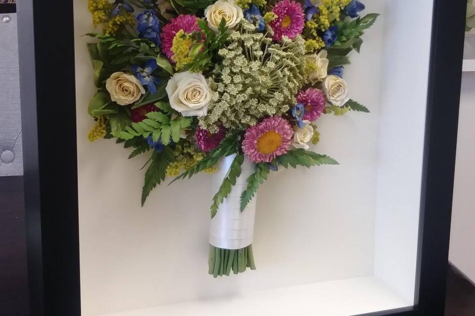 Stunning bouquet preservation