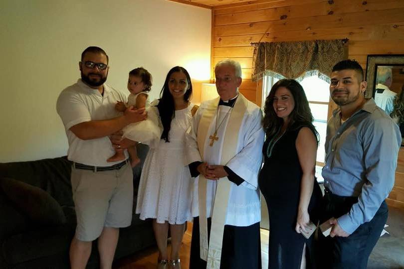 The parents and Godparents