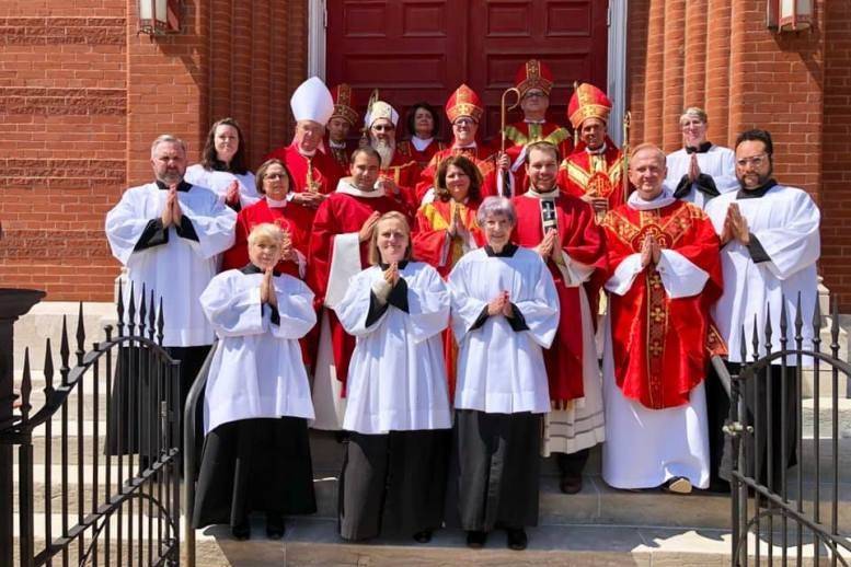 Consecration of three bishops