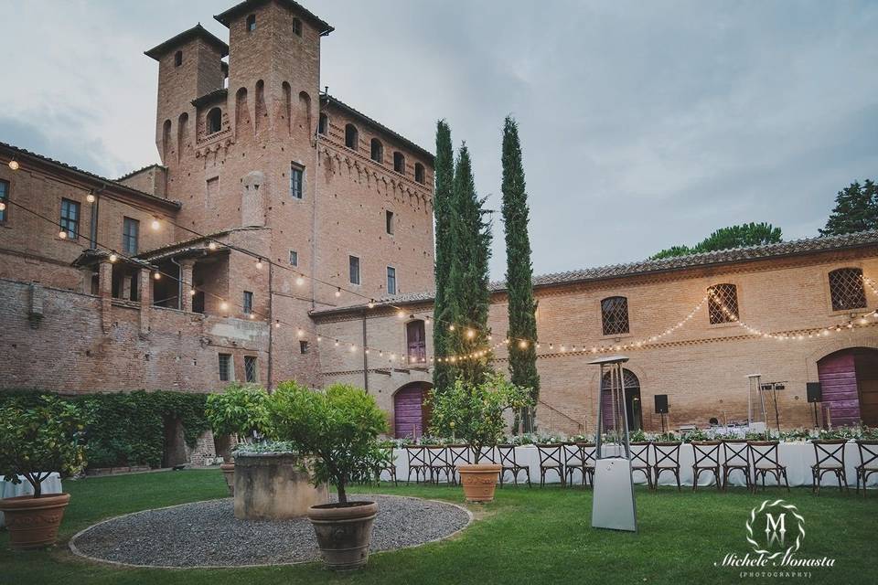 Castle wedding