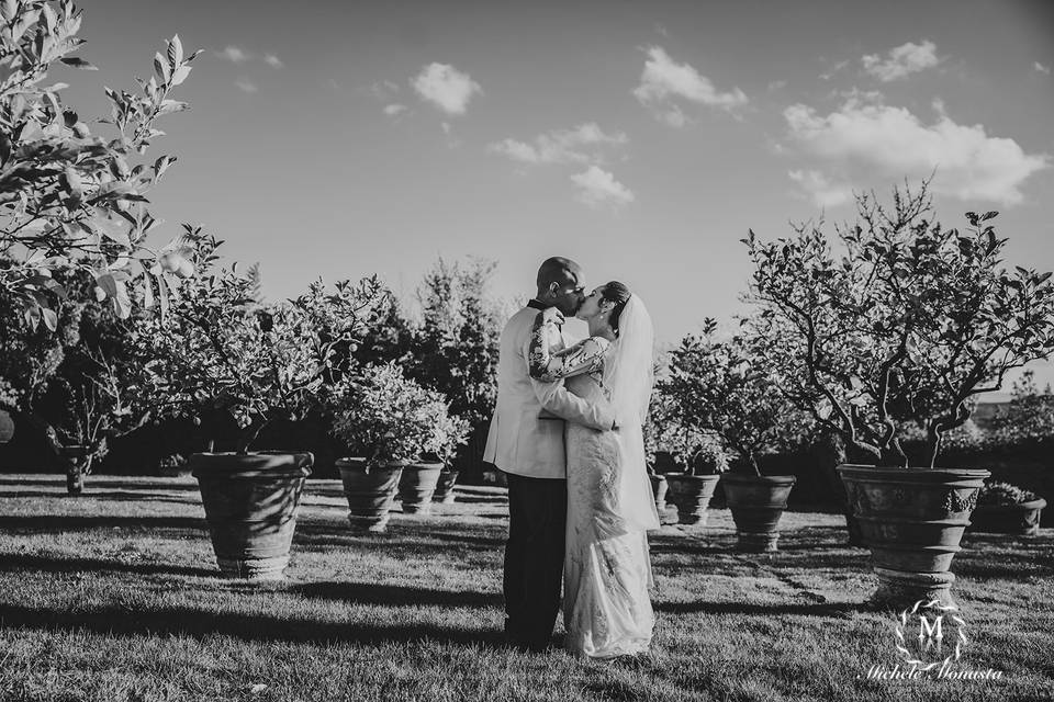 Bride and groom