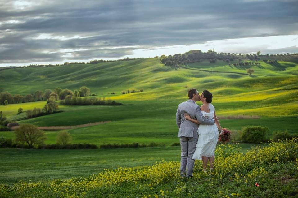 Elopement in Val d'Orcia