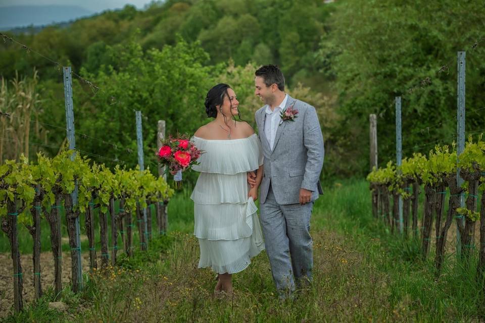 Elopement in Val d'Orcia