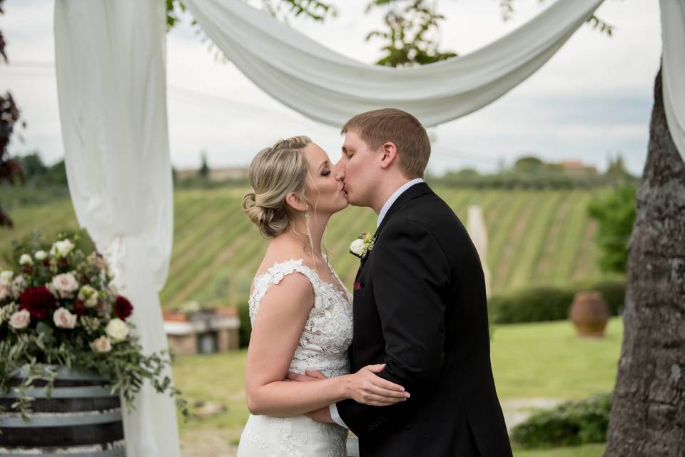 Bride and groom