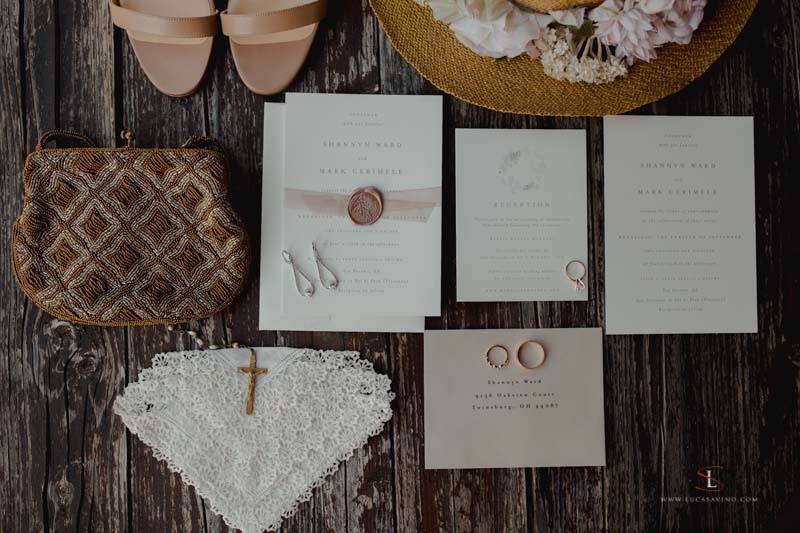 Invitation and rings