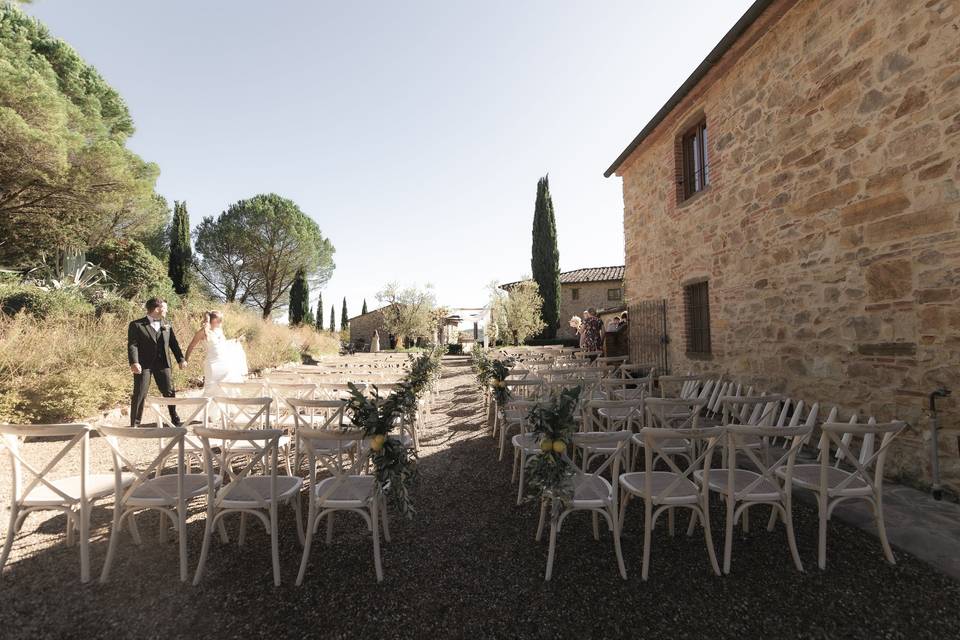 Ceremony in Tuscany