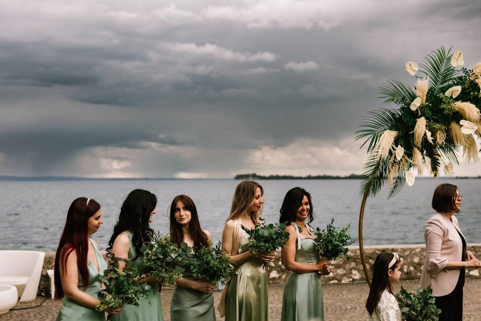 Wedding in Garda Lake