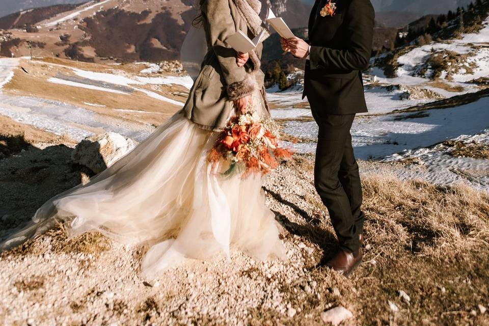 Wedding in Italy - Dolomites