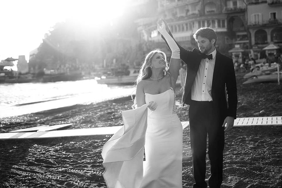 Elopement wedding in Positano