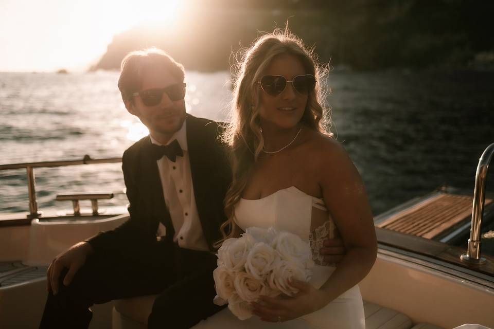 Elopement wedding in Positano