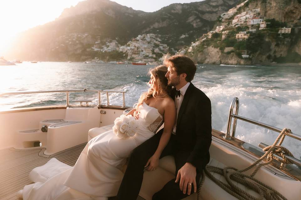 Elopement wedding in Positano