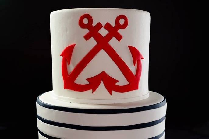 French Nautical cake