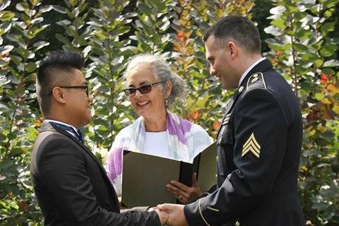 Military weddings are awesome.