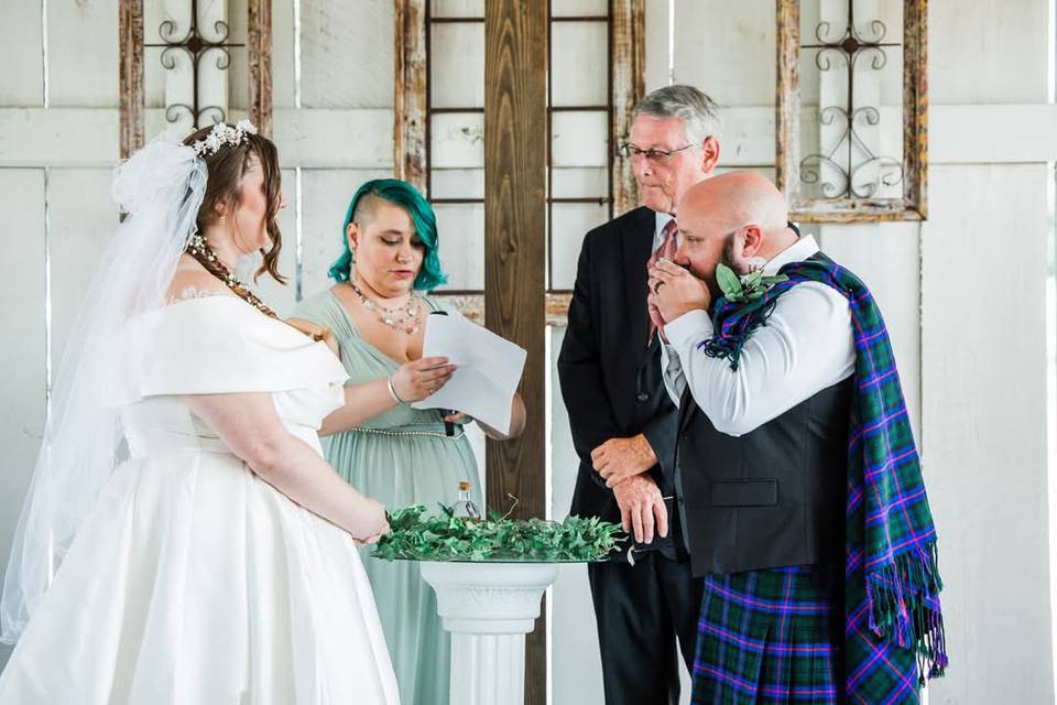 My first wedding