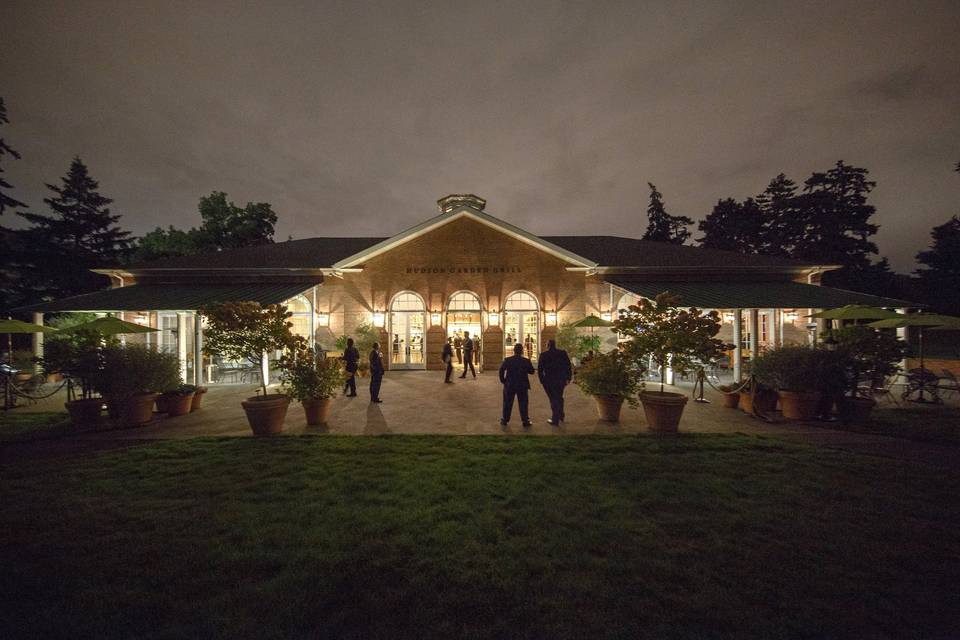 The museum by night