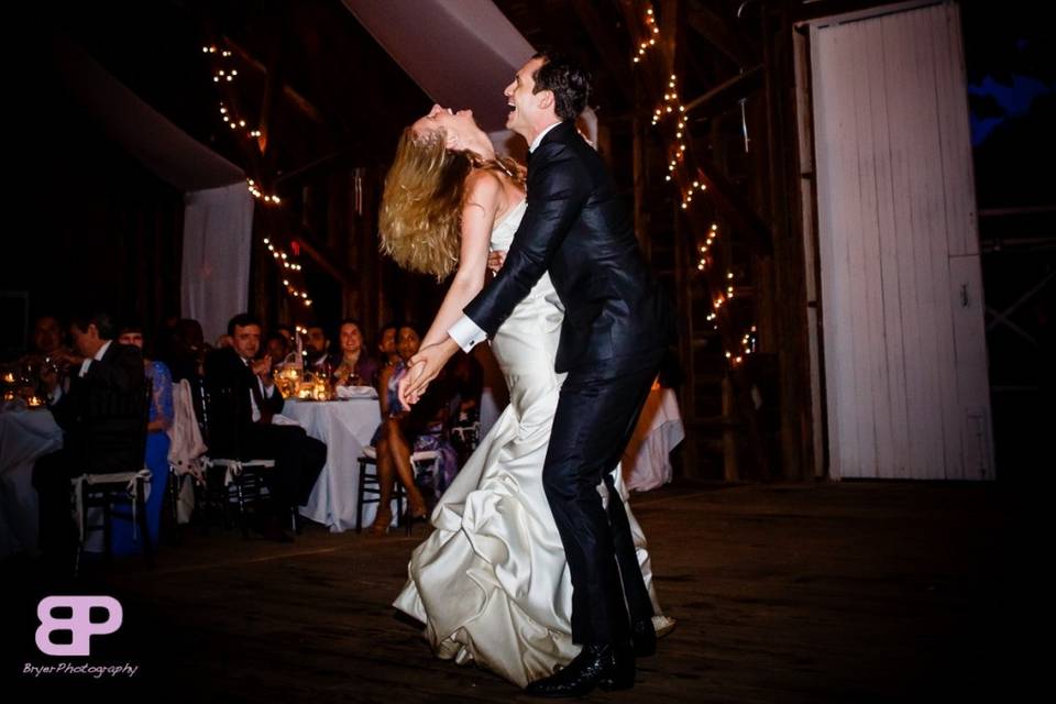 Couple dancing