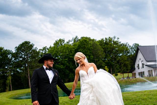 By the Water with Bride