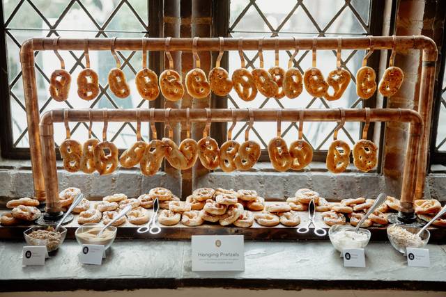 Hanging Pretzel Bar