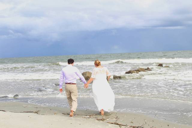 Wedding on Folly Beach