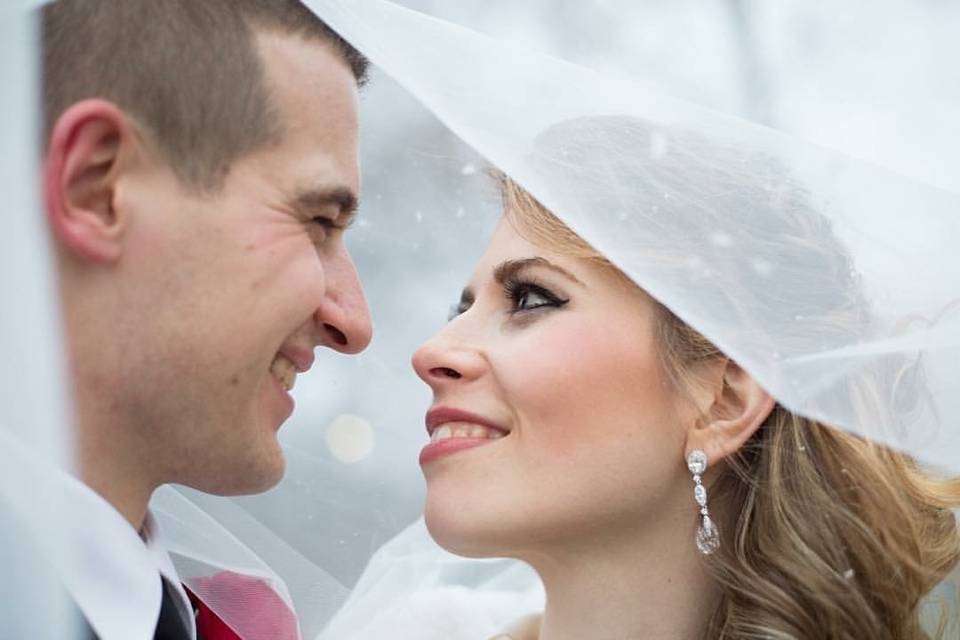 Winter wedding wonderland