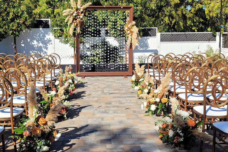 Fall Boho Ceremony