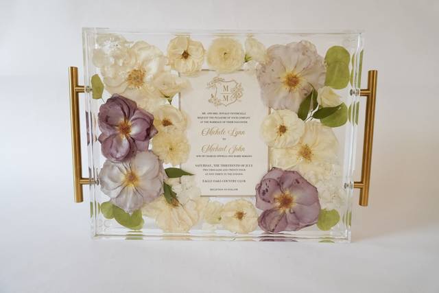 11x14 Resin Tray with Invite