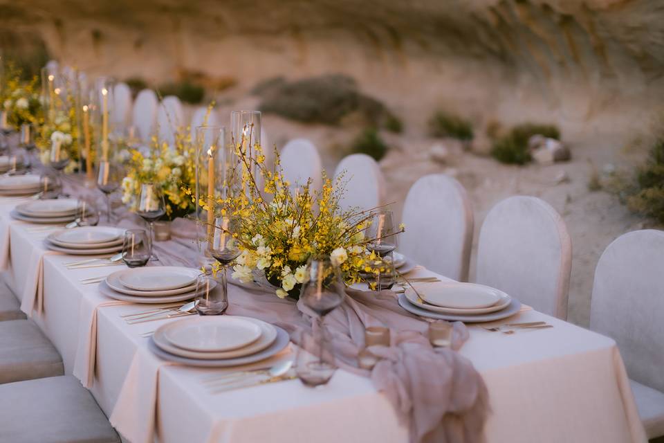 Reception at Amangiri