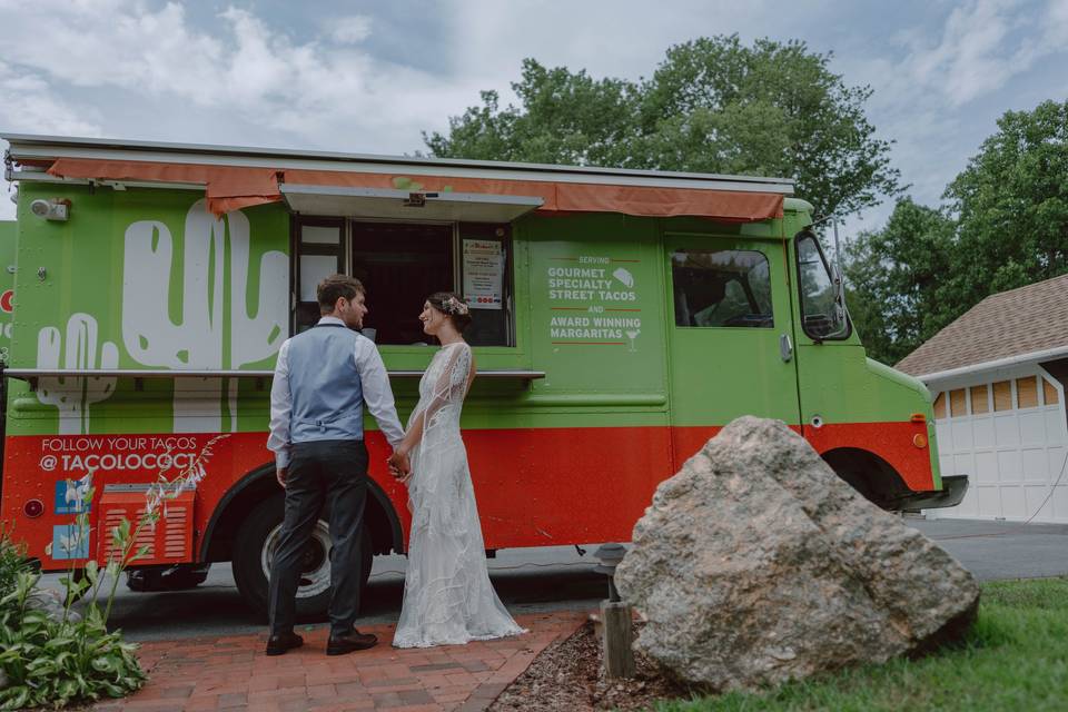Backyard wedding 