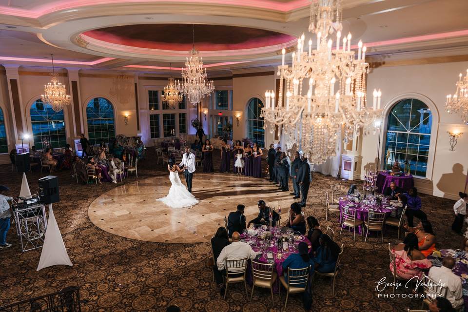 Wedding photography at Aria