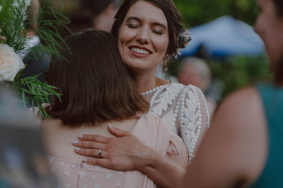Backyard wedding 