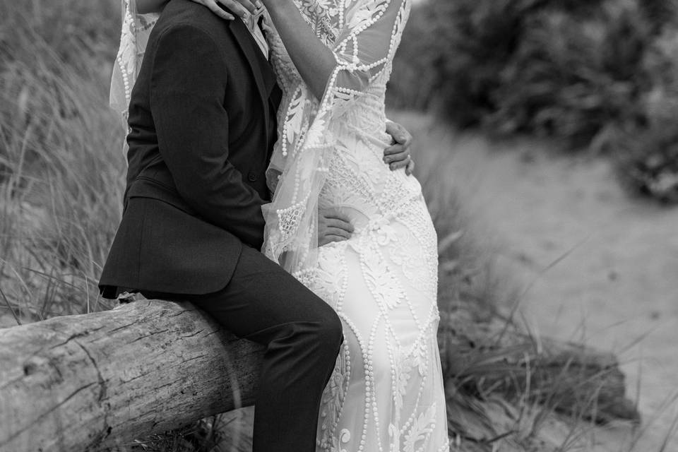 Backyard wedding 