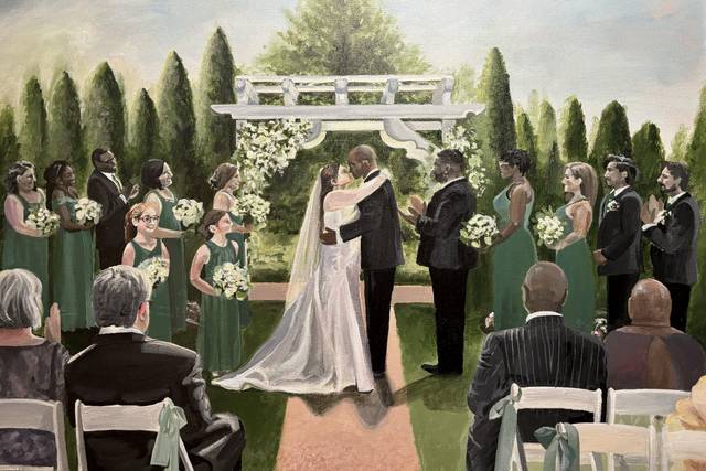 Wedding couple
