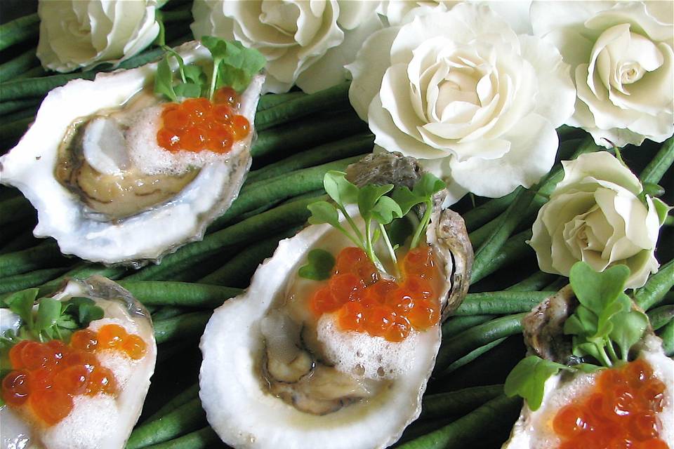 Fresh Oysters and Caviar