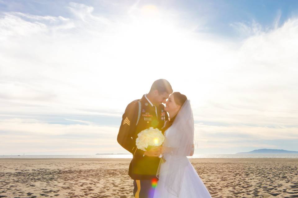 Beach bride