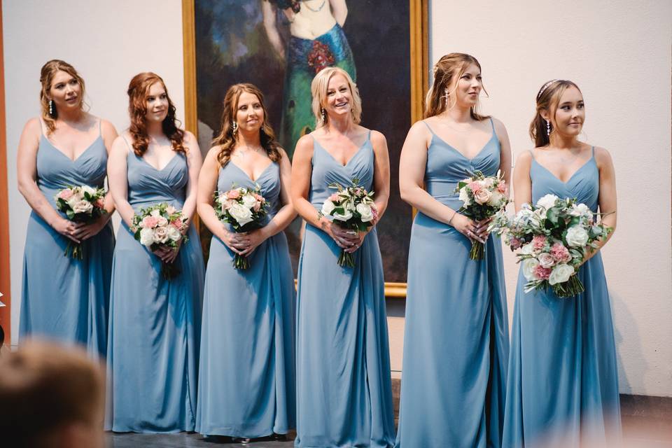 Beautiful bridesmaids