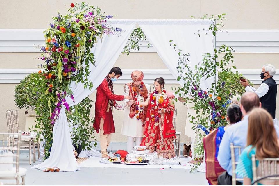 South Asian wedding