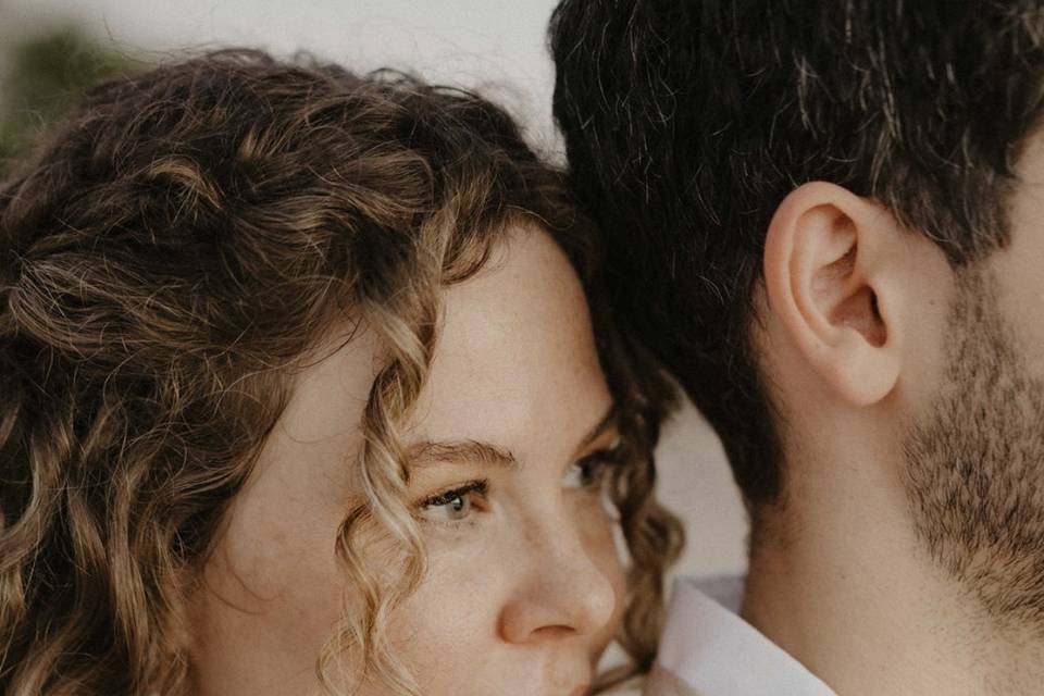 Natural wedding majeup
