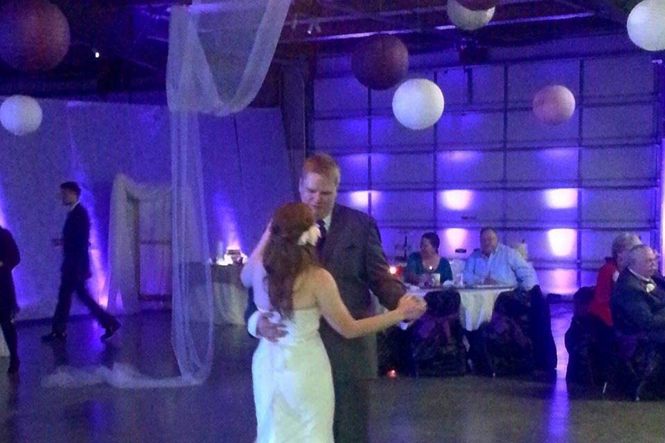 Dancing with the bride