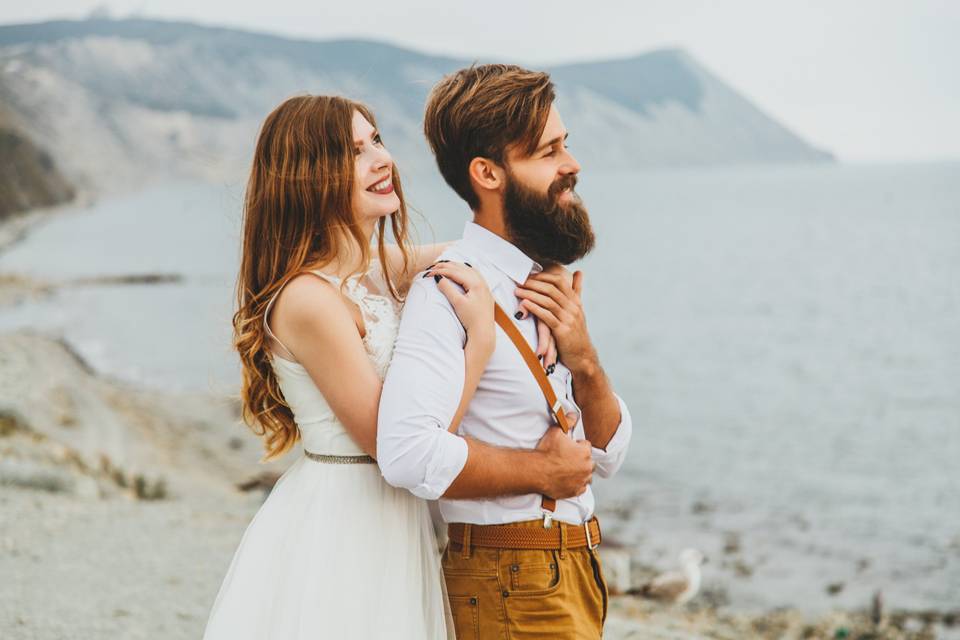Happy couple moments