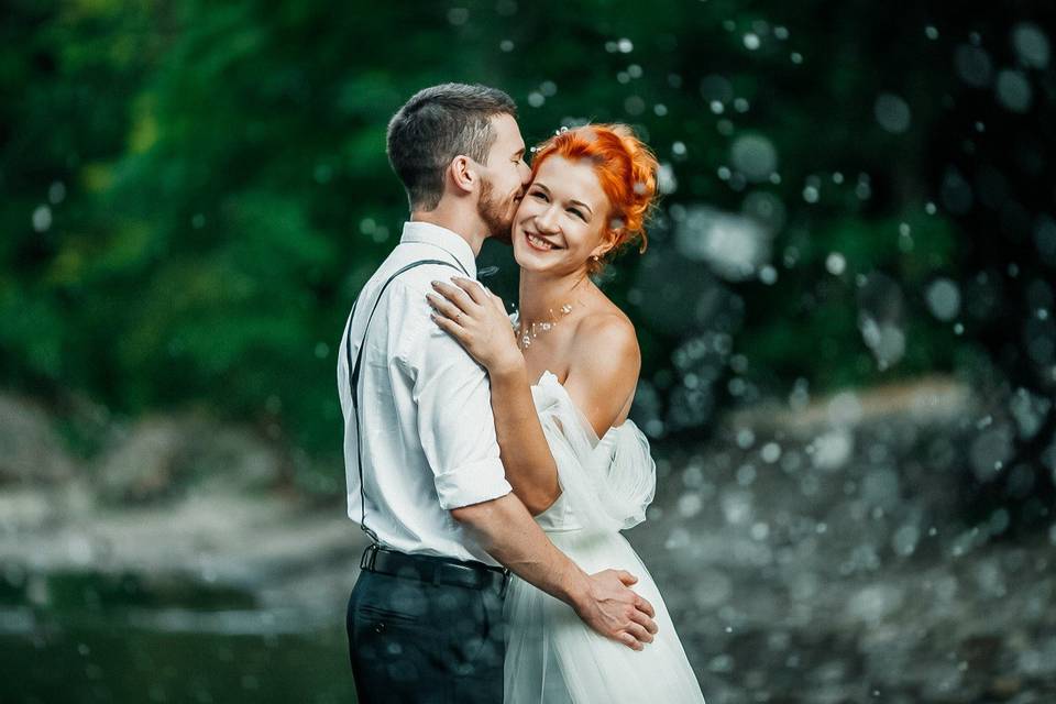 Happy couple moments