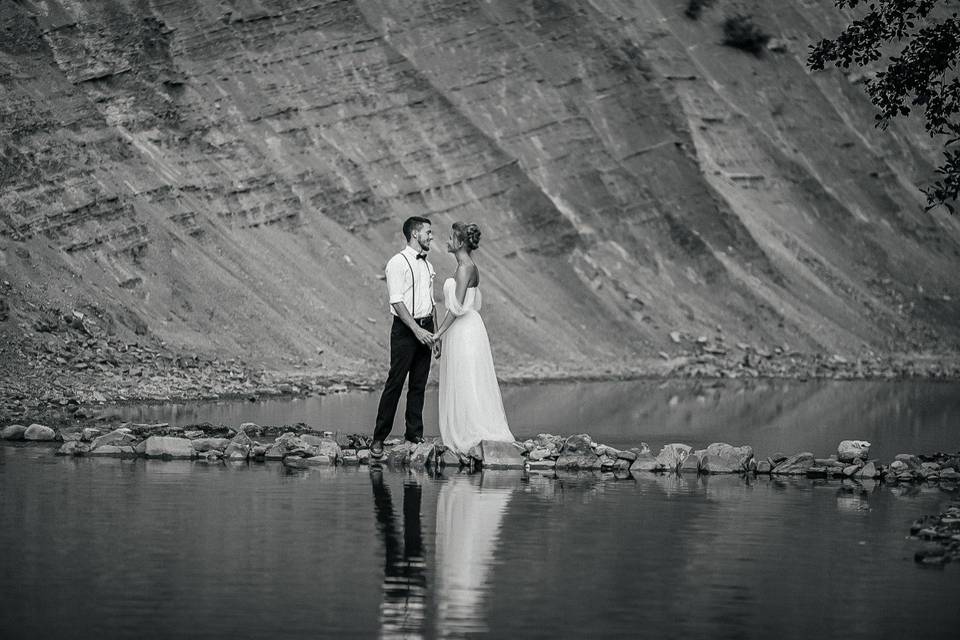 Mountain elopement magic